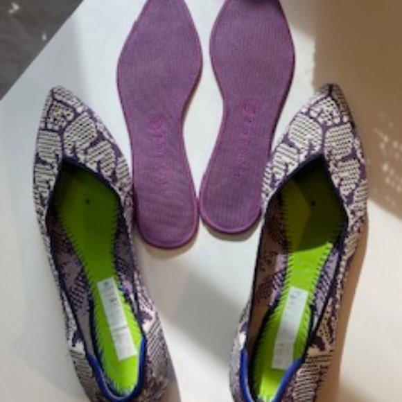 Wisteria Violet Lace Rothy's Points size 11 - Picture 2 of 4